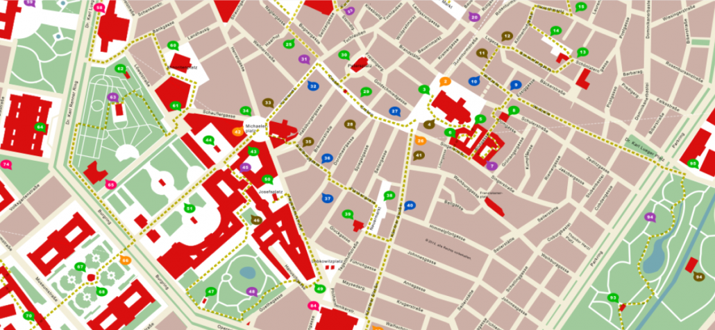 GRATIS Wien Stadtplan als PDF Download - jetzt Ihr Exemplar anfordern